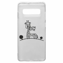 Чехол для Samsung S10+ жираф - PrintSalon