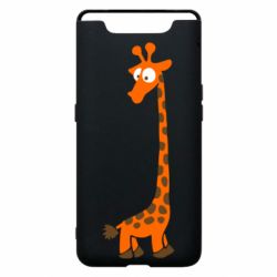 Чехол для Samsung A80 Жираф - PrintSalon