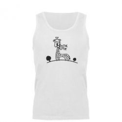 Мужская майка жираф - PrintSalon