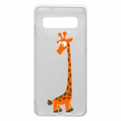Чехол для Samsung S10 Жираф - PrintSalon