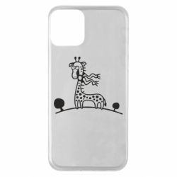 Чехол для iPhone 11 жираф - PrintSalon