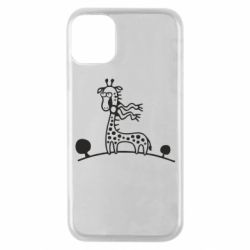 Чехол для iPhone 11 Pro жираф - PrintSalon