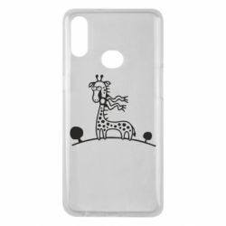 Чехол для Samsung A10s жираф - PrintSalon