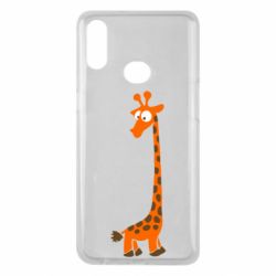 Чехол для Samsung A10s Жираф - PrintSalon