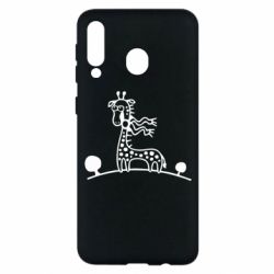 Чехол для Samsung M30 жираф