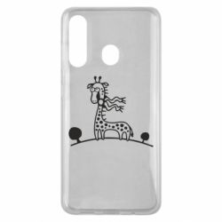 Чехол для Samsung M40 жираф - PrintSalon