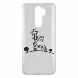 Чехол для Xiaomi Redmi Note 8 Pro жираф - PrintSalon