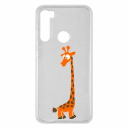 Чехол для Xiaomi Redmi Note 8 Жираф - PrintSalon