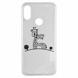 Чехол для Xiaomi Redmi Note 7 жираф - PrintSalon