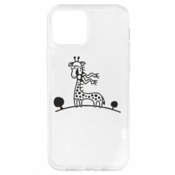 Чехол для iPhone 12 Pro жираф - PrintSalon