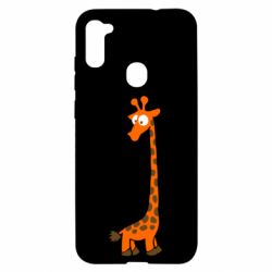 Чехол для Samsung A11/M11 Жираф - PrintSalon