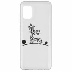 Чехол для Samsung A31 жираф - PrintSalon