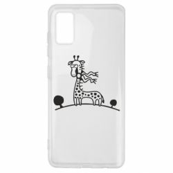 Чехол для Samsung A41 жираф - PrintSalon