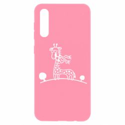 Чехол для Samsung A50 жираф - PrintSalon