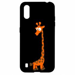 Чехол для Samsung A01/M01 Жираф - PrintSalon