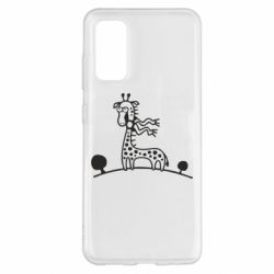 Чехол для Samsung S20 жираф - PrintSalon