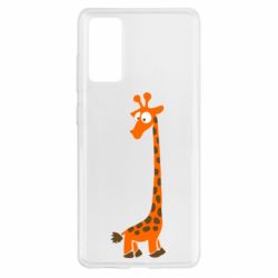 Чехол для Samsung S20 FE Жираф - PrintSalon