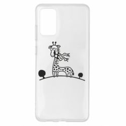 Чехол для Samsung S20+ жираф - PrintSalon