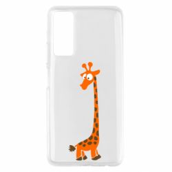 Чехол для Huawei P Smart 2021 Жираф - PrintSalon
