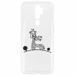 Чехол для Oppo A5/A9 2020 жираф - PrintSalon
