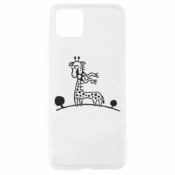 Чехол для Oppo A92s жираф - PrintSalon