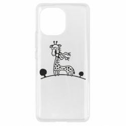 Чехол для Xiaomi Mi11 жираф - PrintSalon