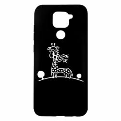 Чехол для Xiaomi Redmi Note 9/Redmi 10X жираф - PrintSalon