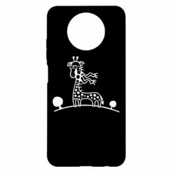 Чехол для Xiaomi Redmi Note 9 5G/Redmi Note 9T жираф - PrintSalon