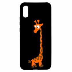 Чехол для Xiaomi Redmi 9a Жираф - PrintSalon