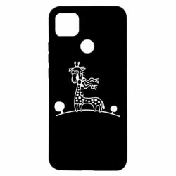Чехол для Xiaomi Redmi 9c жираф - PrintSalon