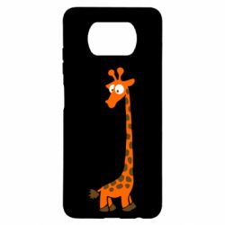 Чехол для Xiaomi Poco X3 Жираф - PrintSalon