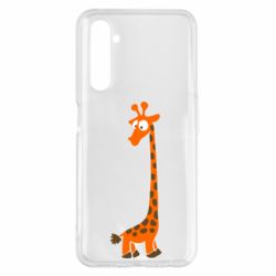 Чехол для Realme 6 Pro Жираф - PrintSalon