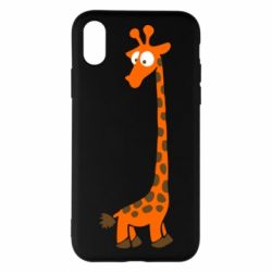 Чехол для iPhone X/Xs Жираф