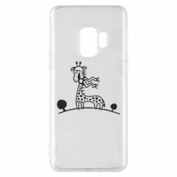 Чехол для Samsung S9 жираф - PrintSalon
