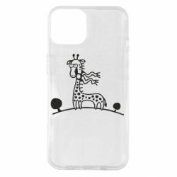 Чехол для iPhone 14 жираф - PrintSalon