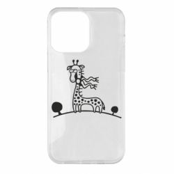 Чехол для iPhone 14 Pro Max жираф - PrintSalon