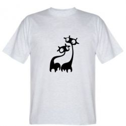 Мужская футболка Stedman Жирафы - PrintSalon