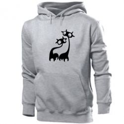 Мужское худи Жирафы - PrintSalon