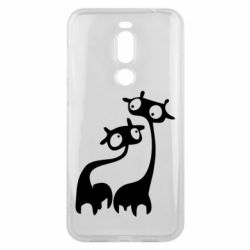 Чехол для Meizu X8 Жирафы - PrintSalon