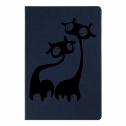 Блокнот с принто Жирафы - PrintSalon