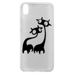 Чехол для Xiaomi Redmi 7A Жирафы - PrintSalon