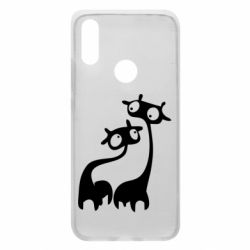 Чехол для Xiaomi Redmi 7 Жирафы - PrintSalon