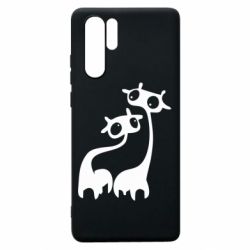 Чехол для Huawei P30 Pro Жирафы - PrintSalon
