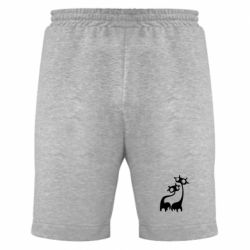 Мужские шорты Жирафы - PrintSalon