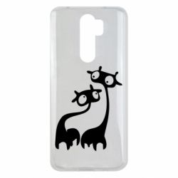 Чехол для Xiaomi Redmi Note 8 Pro Жирафы - PrintSalon