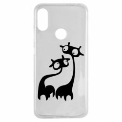 Чехол для Xiaomi Redmi Note 7 Жирафы - PrintSalon