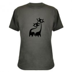 Камуфляжная футболка Жирафы - PrintSalon