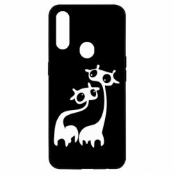 Чехол для Oppo A31 Жирафы - PrintSalon