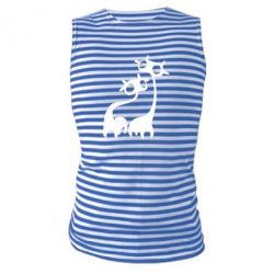 Майка-тельняшка Жирафы - PrintSalon