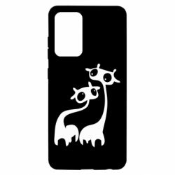 Чехол для Samsung A52 5G Жирафы - PrintSalon
